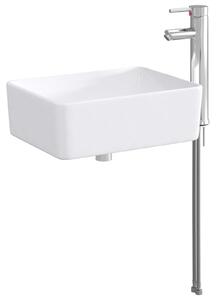 Lavabo da bagno Cromato 40,5 x 30,5 x 13 cm Metallo