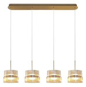 Lampadario LED su cavo LUXE LED/46W/230V ottone