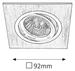 Rabalux 1117 - Lampada da incasso SPOT FASHION 1xGU5,3/50W/12V