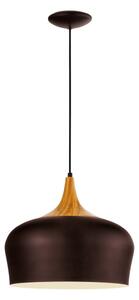 Eglo 95385 - Lampadario OBREGON 1xE27/60W/230V