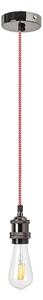 Rabalux 1416 - Lampada a sospensione FIXY E27/40W cromo