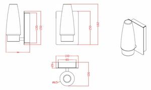 Globo 78160 - Applique da bagno 1xE14/20W