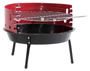 Barbecue a Carbonella con griglia in Acciaio cm 35,5x35,5x32 - TENNYSON