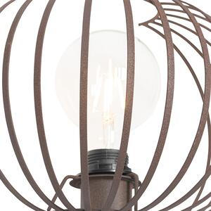 Lampada da parete di design marrone ruggine 30 cm - Johanna