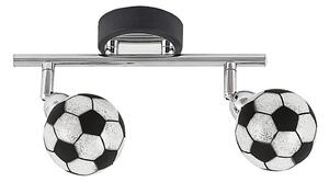 Rabalux 4472 - LED Faretto per bambini FRANKIE 2xG9/4W/230V bianco