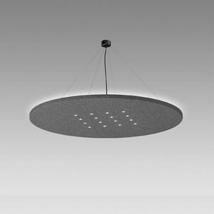 LED-Works Austria LEDWORKS Sono-LED Round 16 sospens 930 38° grigio