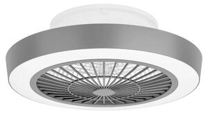 Ventilatore da soffitto LED integrato Sazan, nero, bianco , con telecomando EGLO