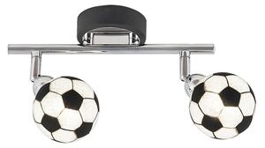 Rabalux 4472 - LED Faretto per bambini FRANKIE 2xG9/4W/230V bianco