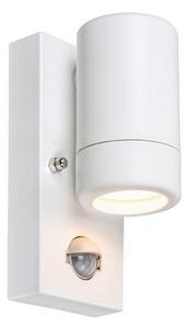 Rabalux 8838 - Applique da esterno con sensore MEDINA 1xGU10/10W/230V IP44 bianco