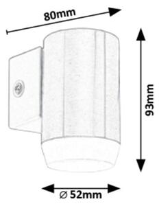 Rabalux 8936 - Applique a LED da esterno CATANIA LED/4W/230V IP44