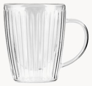 Set di 2 tazze da caffè in vetro borosilicato Livio