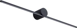 Applique LED Modern nera 8W, bianco caldo, 1100 lm, metallo, dimensioni: 6,5 x 60,4 x 7,2 cm, IP44, Light Prestige