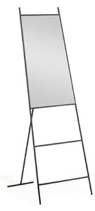 Specchio da terra Norland in metallo nero 55 x 166 cm