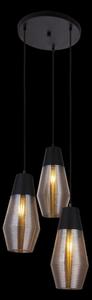 Globo 15043-3 - Lampadario a sospensione con filo WAYNE 3xE27/60W/230V