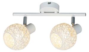 Rabalux 5618 - Luce Spot da soffitto HAZEL2xE14/15W/230V