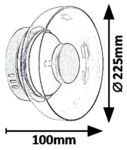 Rabalux 5392 - Applique a LED LORELL LED/8W/230V