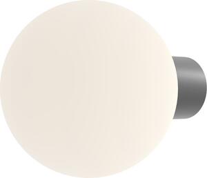 Applique da esterno BOLD grigio-bianca 1xE27x60W in vetro, dimensioni: 27x20x20 cm, IP54 Maytoni