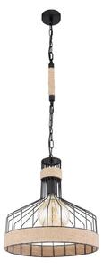 Globo 15675H1 - Lampadario su catena HALIA 1xE27/60W/230V