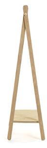 Appendiabiti Natane in legno di rovere e rattan 95 x 152 cm