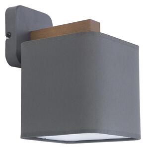 Applique TORA 1xE27/15W/230V grigio
