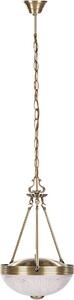 Lampada a sospensione da tavolo E27 2x60W colore marrone 8637 Annabella Rabalux