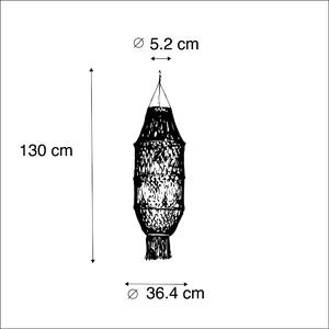 Paralume Macrame naturale 130 cm