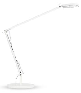 Atelje Lyktan Lampada LED tavolo Birdie 930 base rotonda, bianco