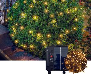 Catene luminose ad Energia Solare 200 Led Bianco Caldo
