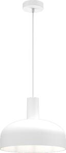 Lampada a sospensione scandinava per cucina, sala da pranzo, sopra il tavolo, bianca, Ø30 cm, 1xE27, 60 W, VISBY Milagro