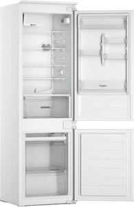 Whirlpool Frigorifero da Incasso Combinato Capacit 268 Litri Classe energetica E Raffreddamento Ventilato Less Frost colore Bianco - WHC18D011B1