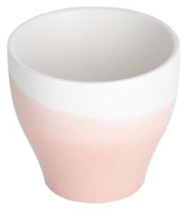 Tazza da caffè Sayuri in porcellana rosa e bianco