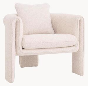Poltrona in bouclé Toto