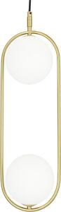 CORDEL 2X28W G9 ottone lampada a sospensione 32-73464 Candellux
