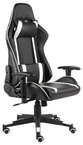 Sedia da gioco girevole in PVC bianco