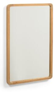 Specchio Shamel in legno massello di teak 45 x 70 cm