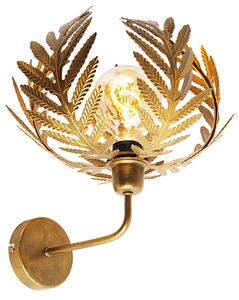 Lampada da parete vintage oro - Botanica