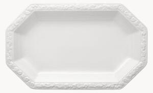 Piatto da portata in porcellana Maria White