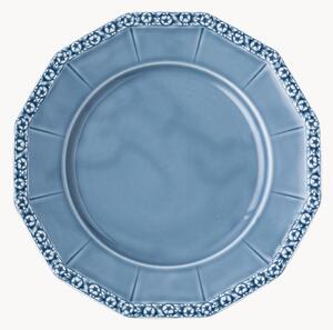 Set di 6 piatti piani in porcellana Maria Dream Blue