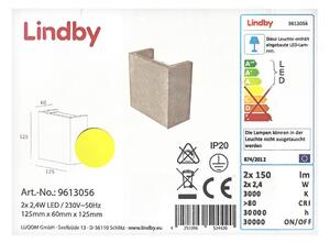 Lindby - Applique LED YVA 2xLED/2,4W/230V