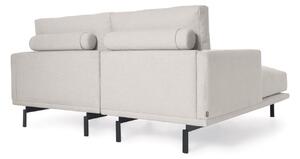 Divano Galene 3 posti con chaise longue sinistro beige 194 cm