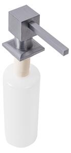 Dispenser di sapone REA nickel brush square INOX