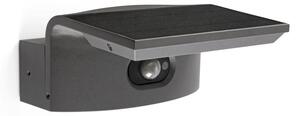 FARO 74456 - Lampada solare da parete a LED con sensore LUMA LED/5W/3,7/230V IP65 antracite