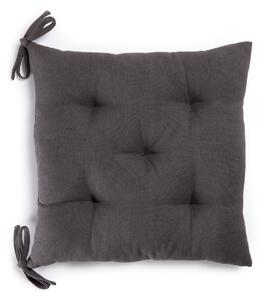Cuscino per sedia Suyai 100% cotone nero 45 x 45 cm