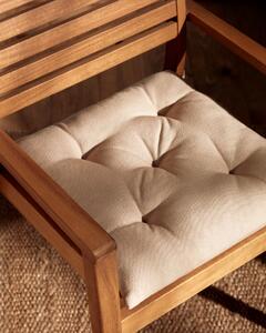 Cuscino per sedia Suyai 100% cotone beige 45 x 45 cm