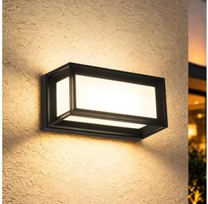 Brilagi - Applique LED da esterno con sensore PARKER LED/12W/230V nero IP44