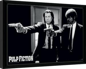Quadro Pulp Fiction - guns, Poster Incorniciato