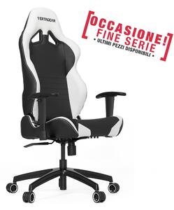 Poltrona Gaming Vertagear S-Line SL2000 Bianco Nera 58.4D x 55.9W x 132.1H peso ?29.64 kg bianco nero