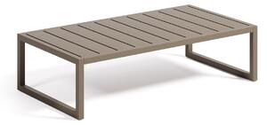 Tavolino 100% da esterno Comova in alluminio verde 60 x 114 cm