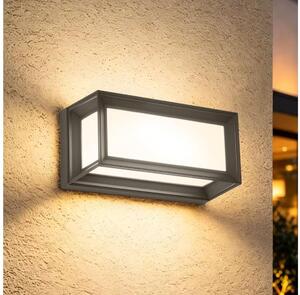 Brilagi - Applique LED da esterno con sensore PARKER LED/12W/230V antracite IP44