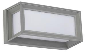 Brilagi - Applique da esterno LED con sensore PARKER LED/12W/230V grigio IP44